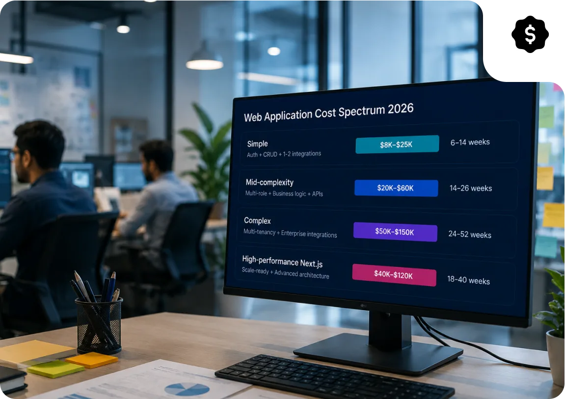 Web Application Development Cost 2026